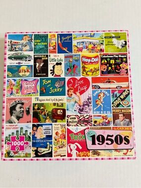 1000pc 1950s Retro Television Shows Candy Music Puzzle